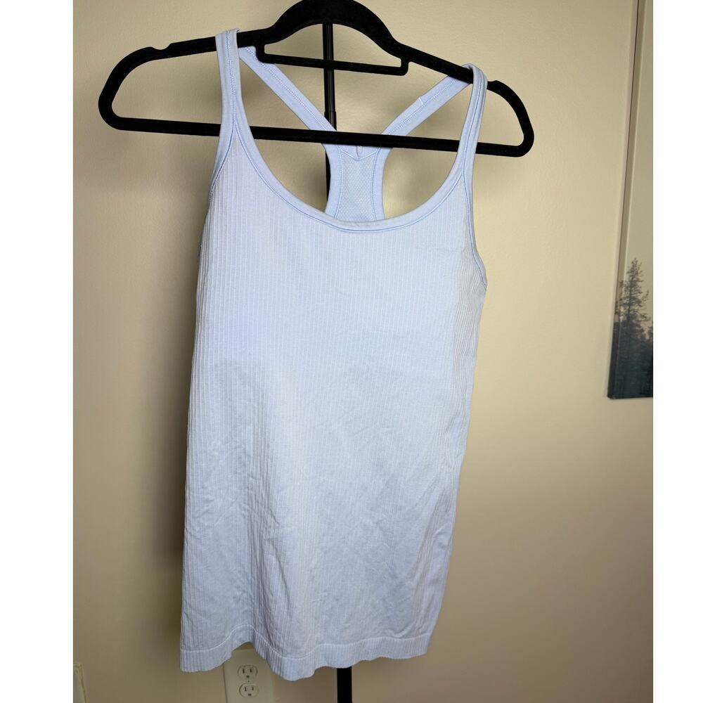 Light Blue Ebb to Street Tank Top Lululemon size 12